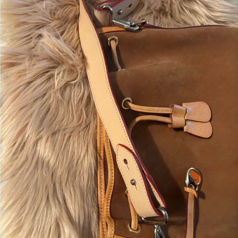 Elegant Brown Leather Hobo Bag